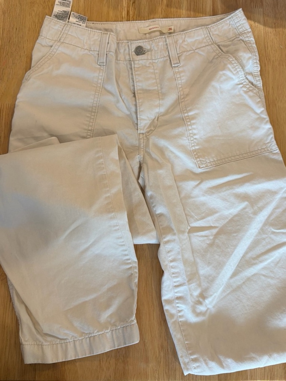 LEVIS '94 Baggy white cargo